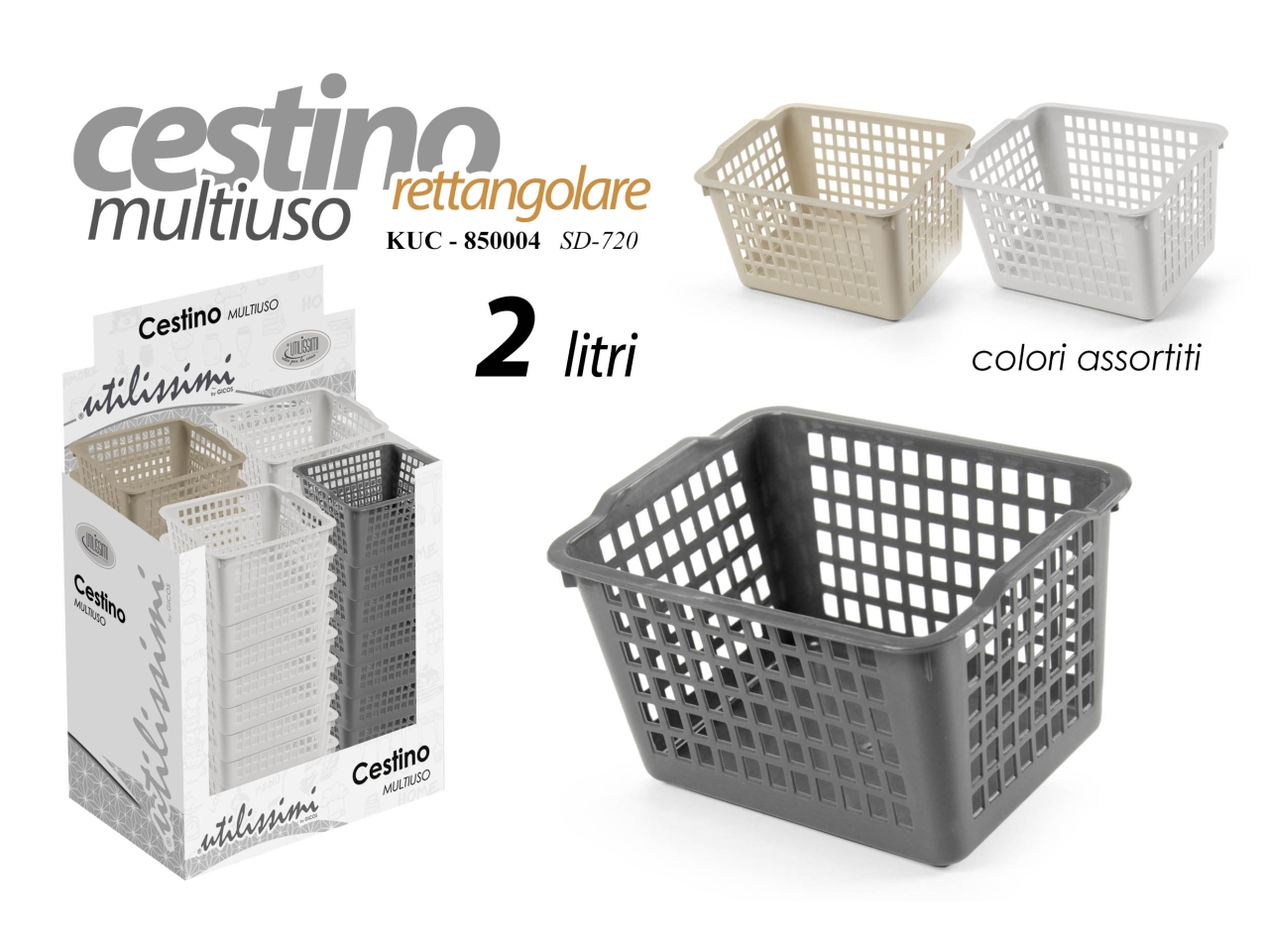 CESTINO RETTANG.2LT D.17X11CM 850004 CESTINO RETTANG.2LT D.17X11CM 850004