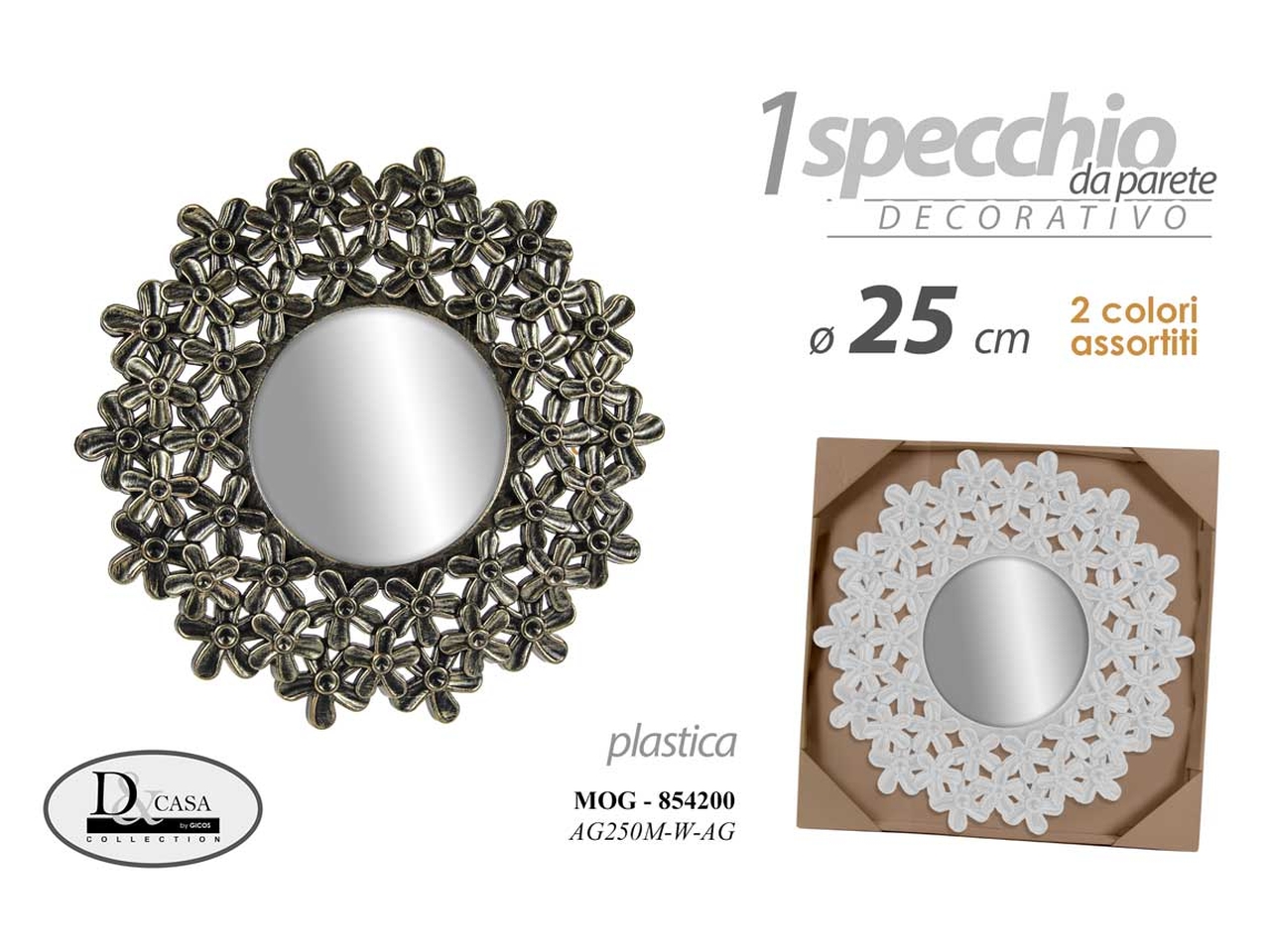 SPECCHIO ASS 25CM 854200