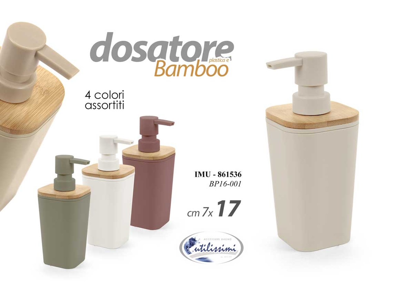 DOSA SAPONE PL ASS 7X17CM 861536