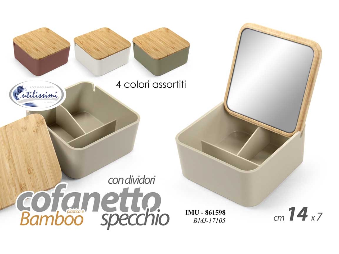 COFANETTO+SPECCH. PLAS+BAMB 14X7 861598