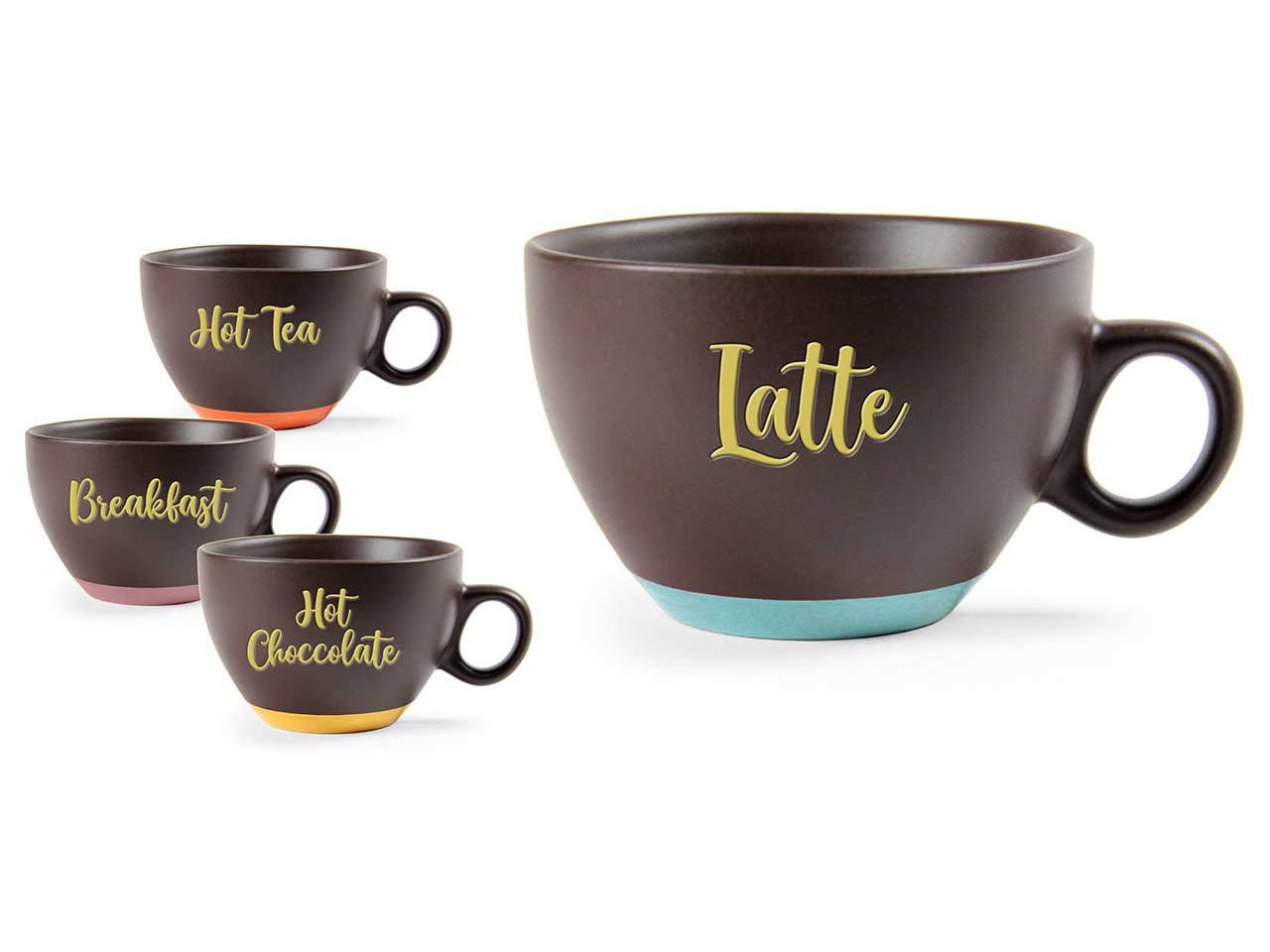 TAZZA JUMBO 460ML ASS 8CM 878084
