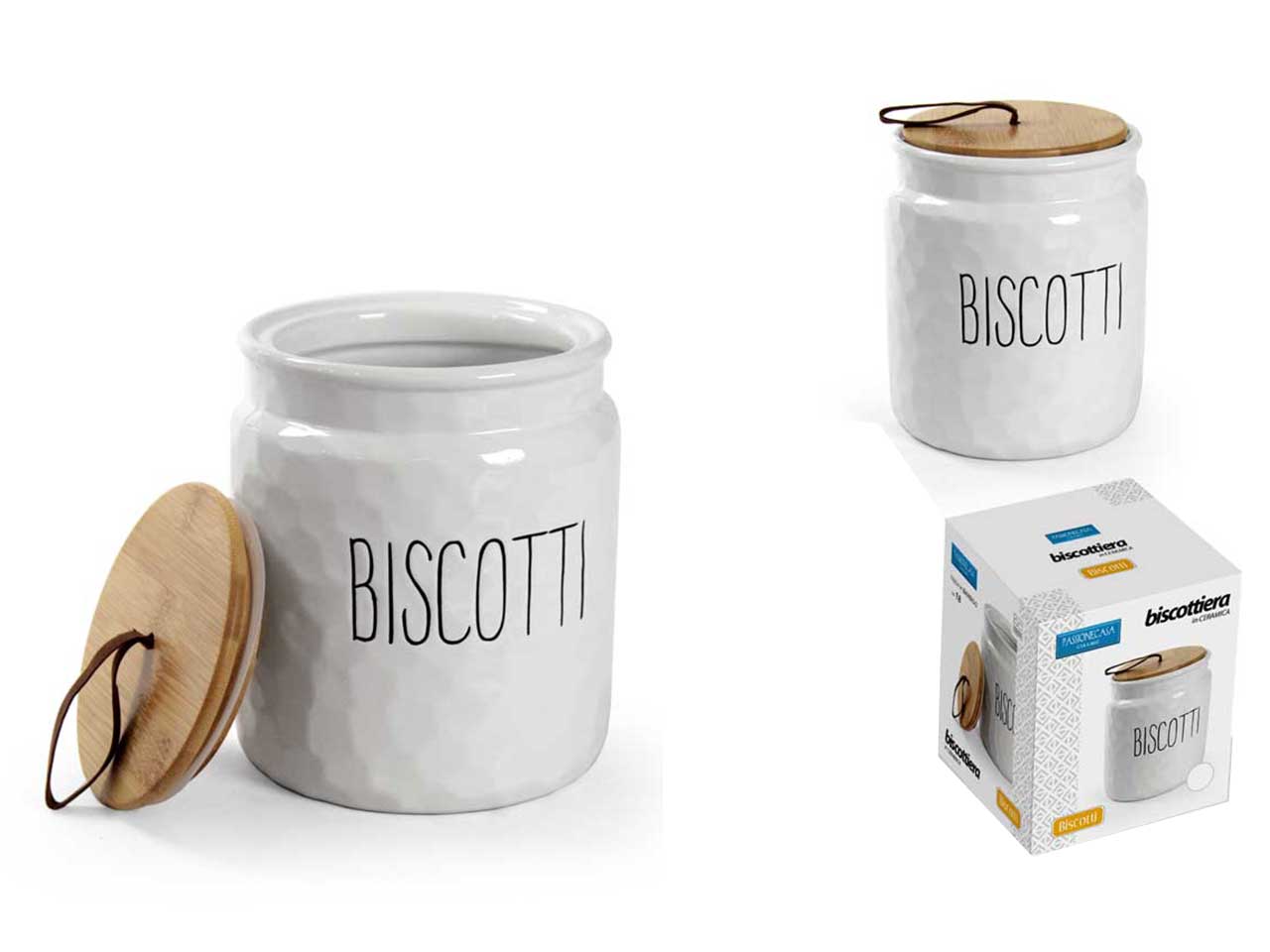 BISCOTTIERA TAPPO BAMBOO 15X18 869457