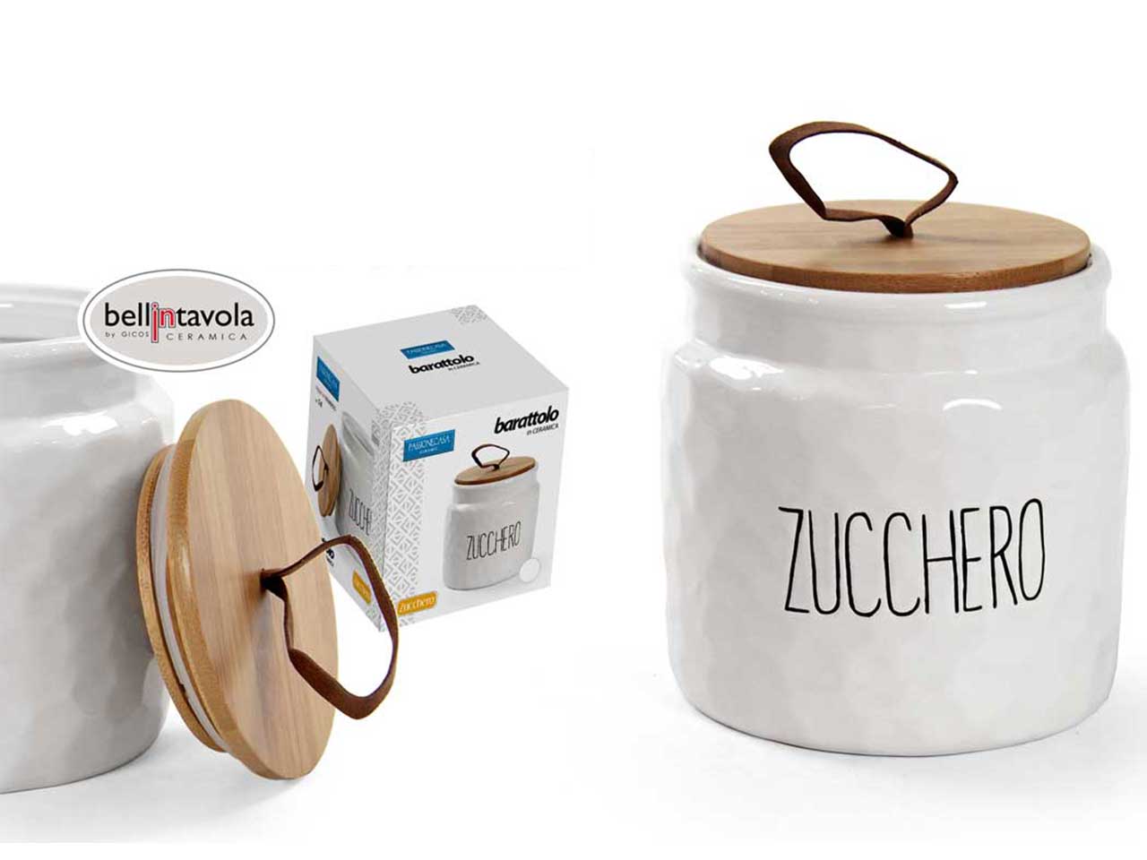 BARATTOLO ZUCCH TAPPO BAMBO 14CM 869426