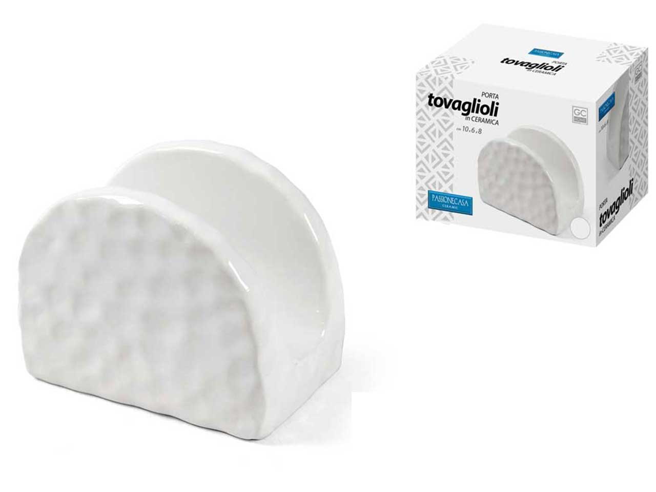 PORTA TOVAGLIOLI CERA BIA 10X6X8 869471