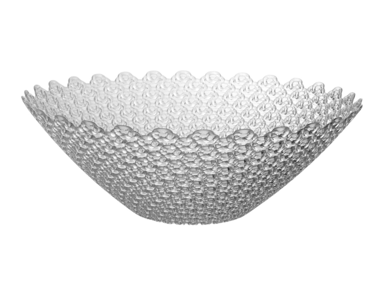 CESTINO TRASPARENTE PLAS 33X12CM 865916