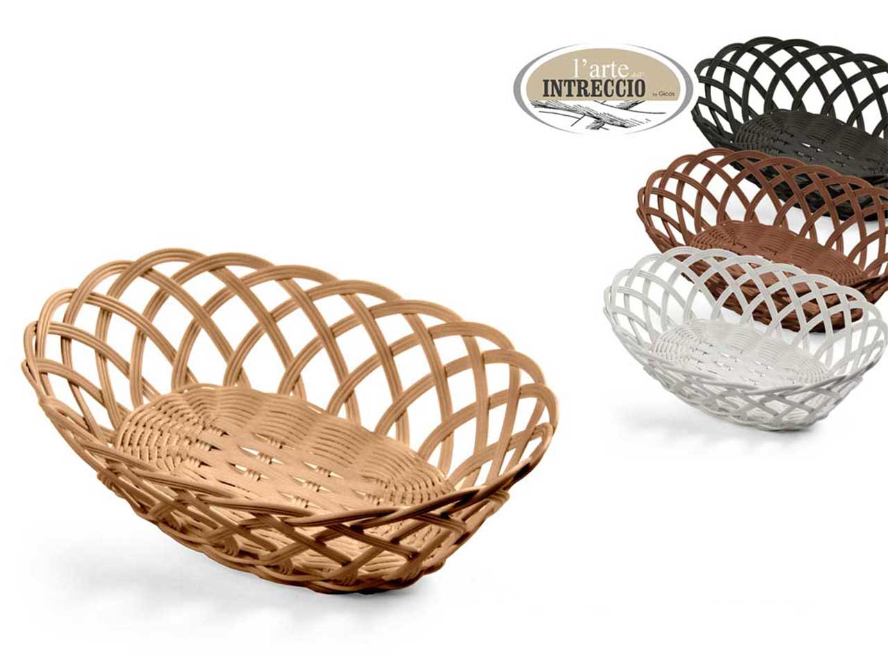 CESTINO OVALE PLAS 21X17X9CM ASS 867293