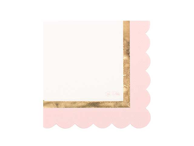 TOVAGLIOLI CHIC ROSA 33x33cm 16pz 63854
