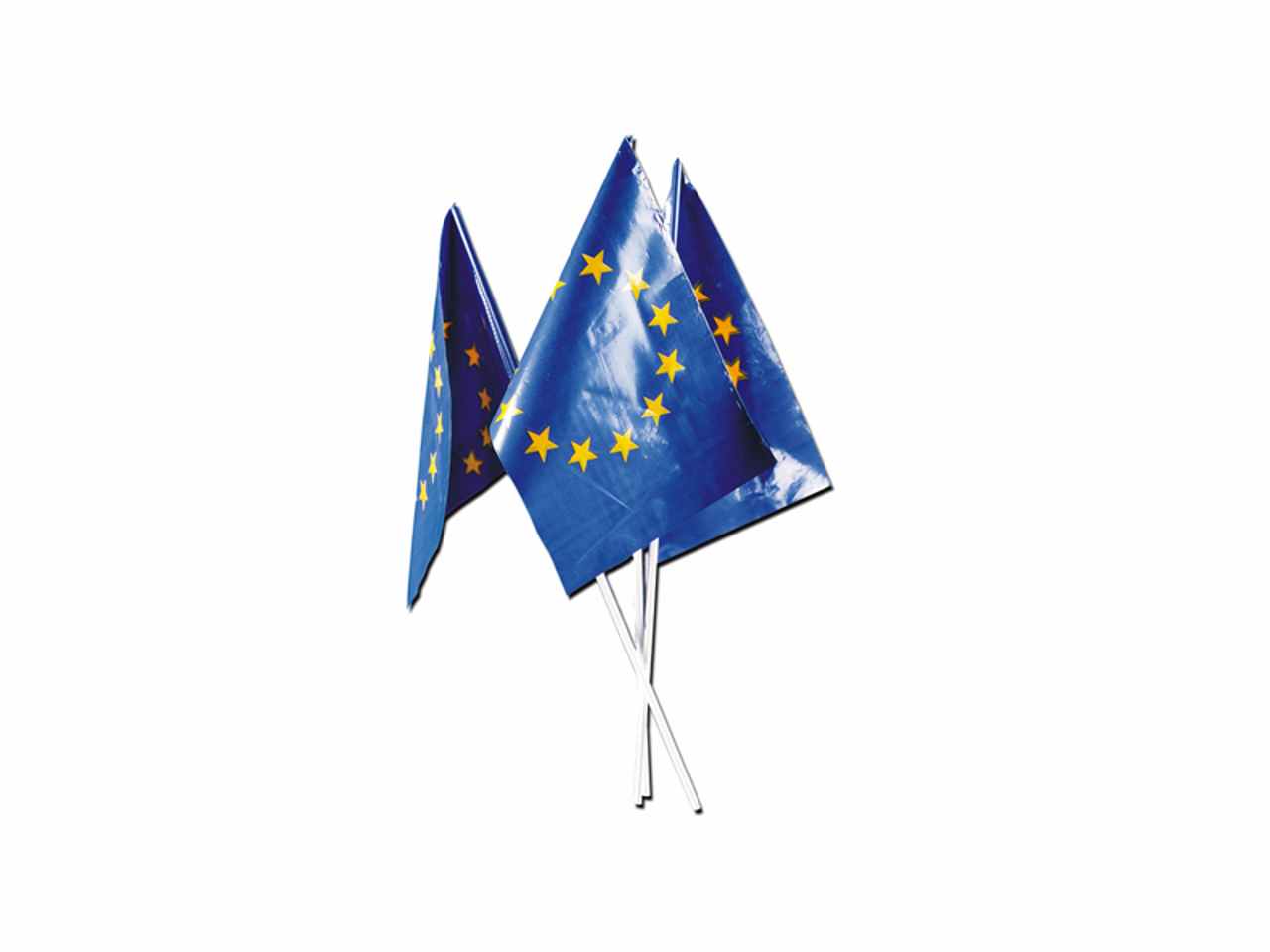 BANDIERA EUROPA 24pz 20x30cm C/ASTA 54120