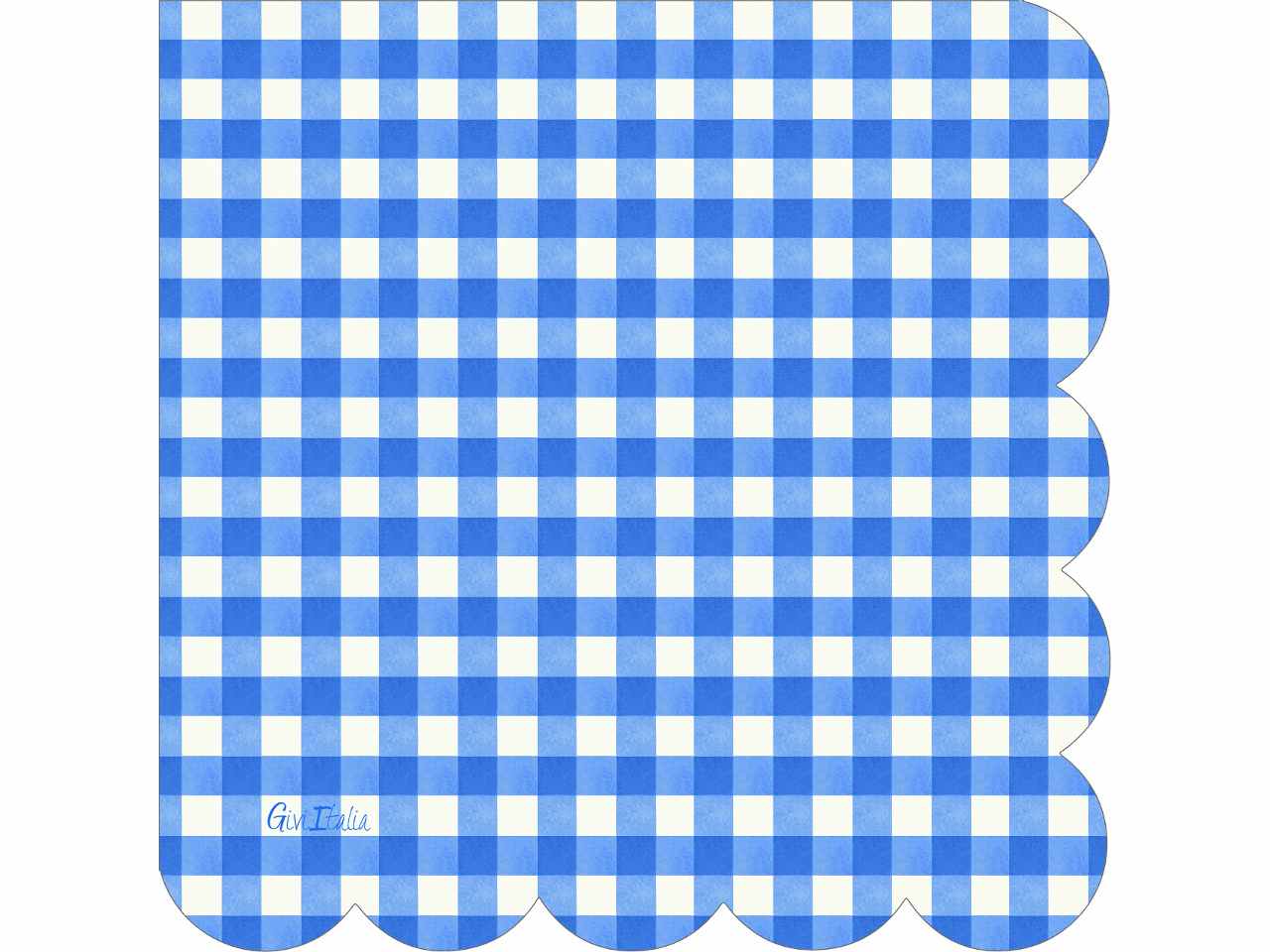 L.VICHY BLU TOVAGLIOLI 16pz33x33cm41768 L.VICHY BLU TOVAGLIOLI 16pz33x33cm41768