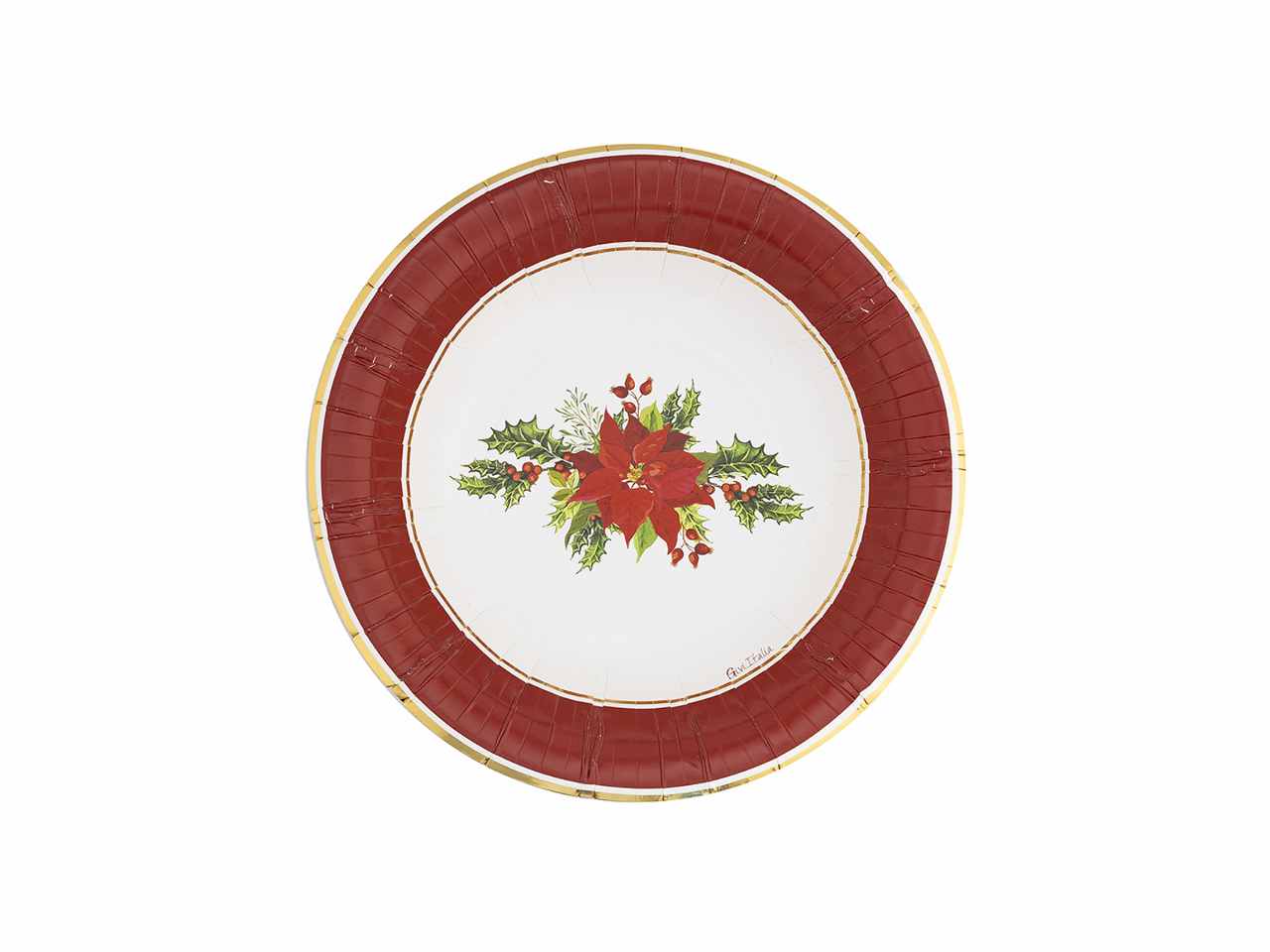 PIATTI CM 24 CHRISTMAS FLOWER 8 P 64253$ PIATTI CM 24 CHRISTMAS FLOWER 8 P 64253$