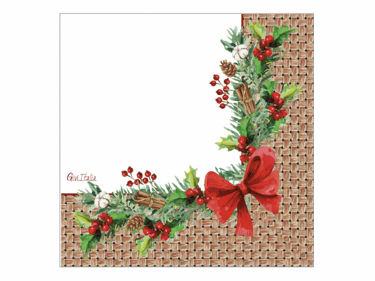 TOVAGLIOLI CHRISTMAS RATTAN 3 VEL 64304$