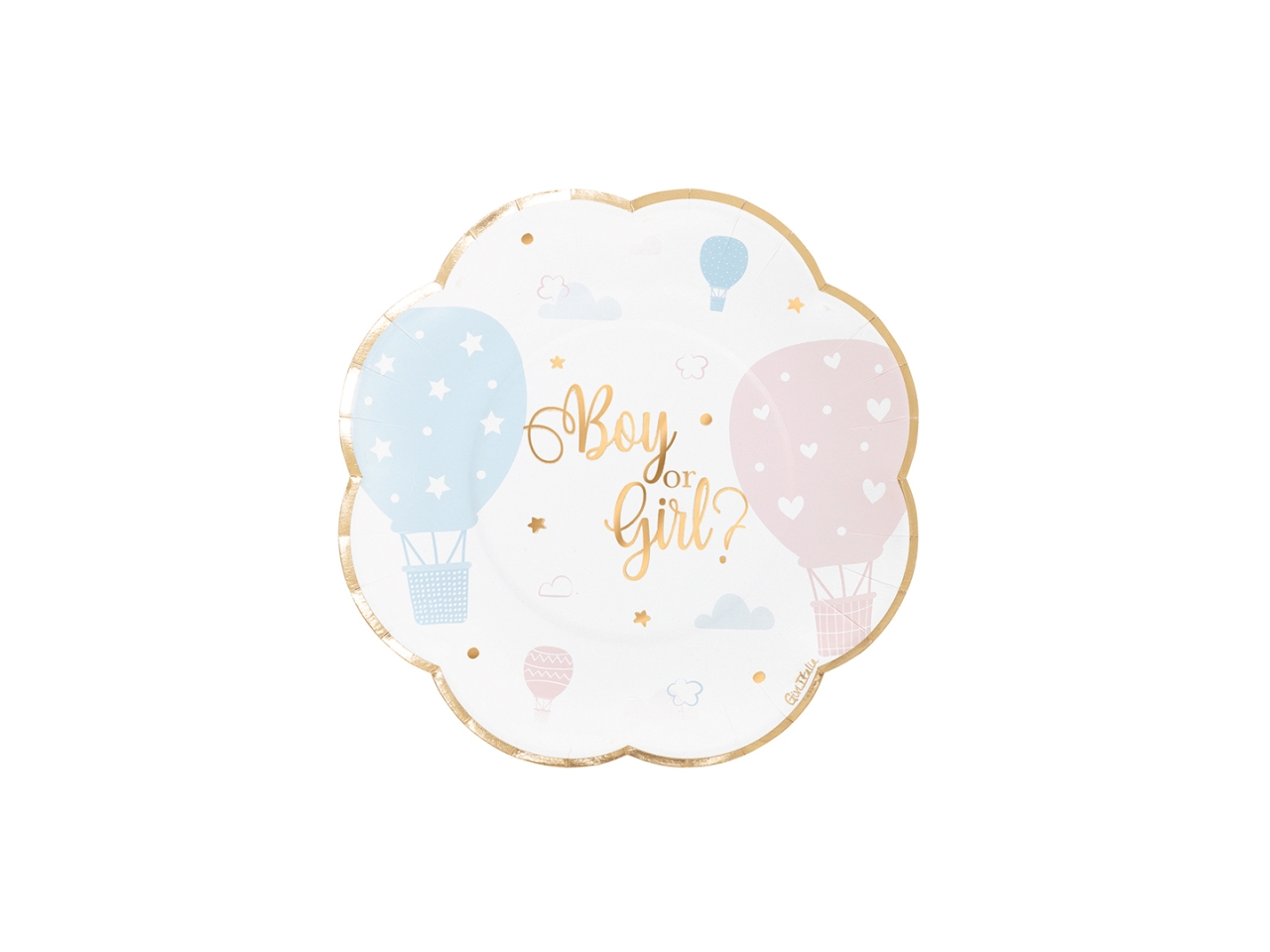 PIATTI 8PZ 20CM BOY OR GILR ? 64340 PIATTI 8PZ 20CM BOY OR GILR ? 64340