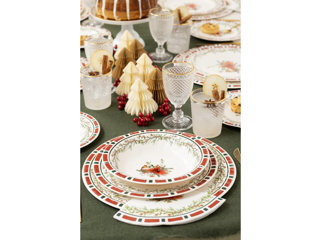 PIATTI 24CM CHRISTMAS EVE 8PZ 64624 PIATTI 24CM CHRISTMAS EVE 8PZ 64624