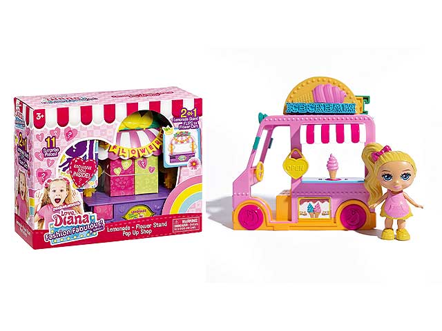 LOVE DIANA PLAYSET C/BAMBOLA 3,5cm 918526.103