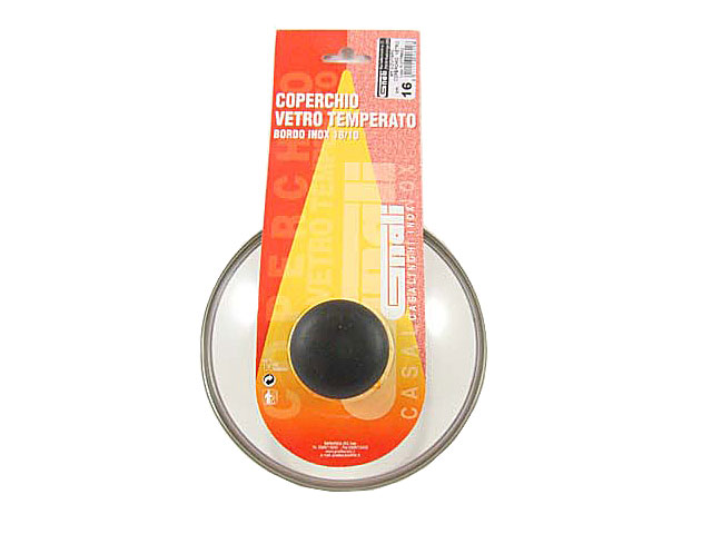 COPERCHIO VETRO TEMPERATO 16cm COV16PC COPERCHIO VETRO TEMPERATO 16cm COV16PC