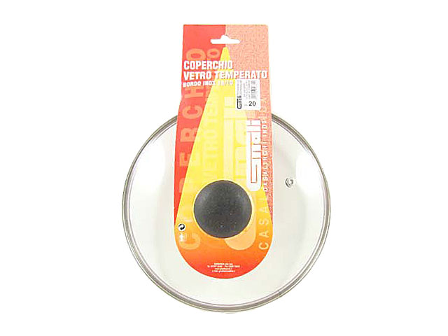 COPERCHIO VETRO TEMPERATO 20cm COV20PC COPERCHIO VETRO TEMPERATO 20cm COV20PC