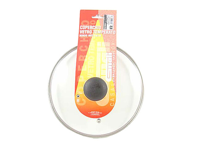 COPERCHIO VETRO TEMPERATO 22cm COV22PC COPERCHIO VETRO TEMPERATO 22cm COV22PC