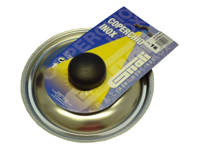 COPERCHIO INOX 18/C POMOLO 16cm C016PC COPERCHIO INOX 18/C POMOLO 16cm C016PC