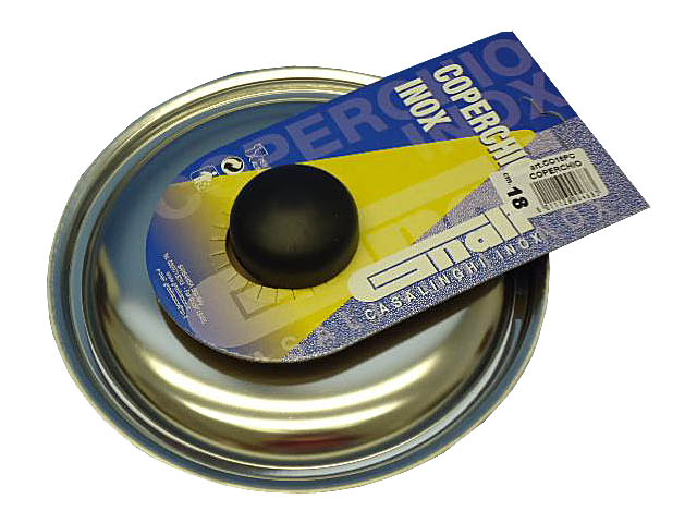 COPERCHIO INOX 18/C POMOLO 18cm C018PC COPERCHIO INOX 18/C POMOLO 18cm C018PC
