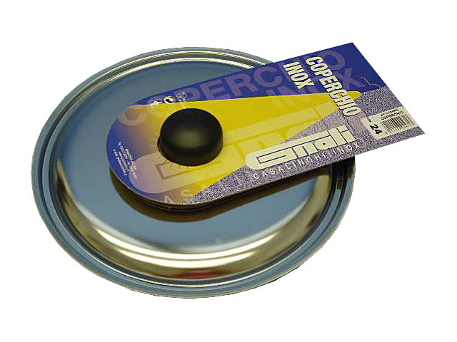 COPERCHIO INOX 18/C POMOLO 24cm C024PC COPERCHIO INOX 18/C POMOLO 24cm C024PC