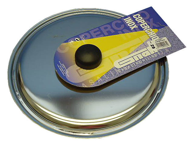 COPERCHIO INOX 18/C POMOLO 28cm C028PC COPERCHIO INOX 18/C POMOLO 28cm C028PC