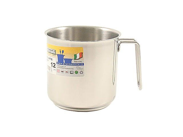 BOLLILATTE 1 MANICO INOX 12cm B112 BOLLILATTE 1 MANICO INOX 12cm B112