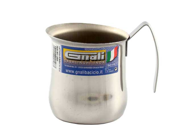 LATTIERA BOMBATA 6tz INOX  LB6