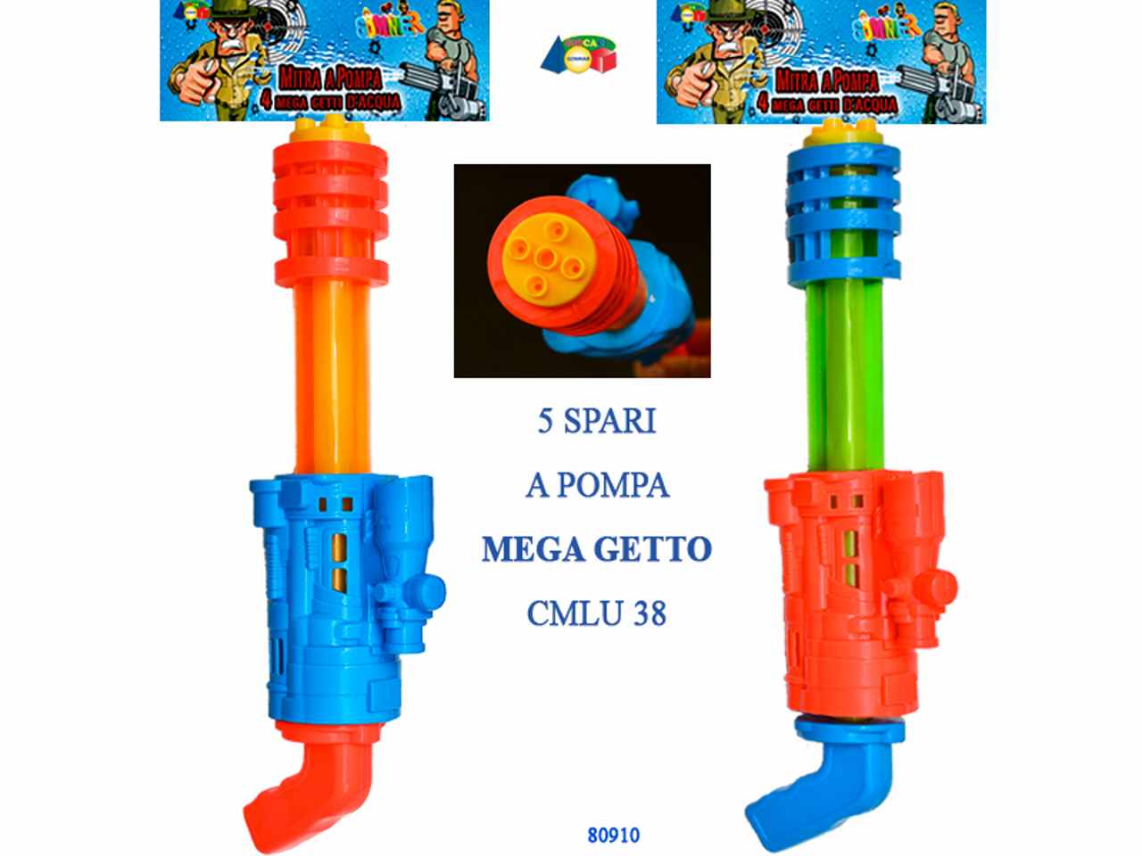 POMPETTA ACQUA 4 MEGA GETTI 80910