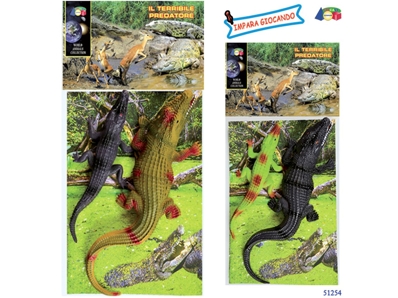 ANIMALI COCCODRILLI 51254 ANIMALI COCCODRILLI 51254