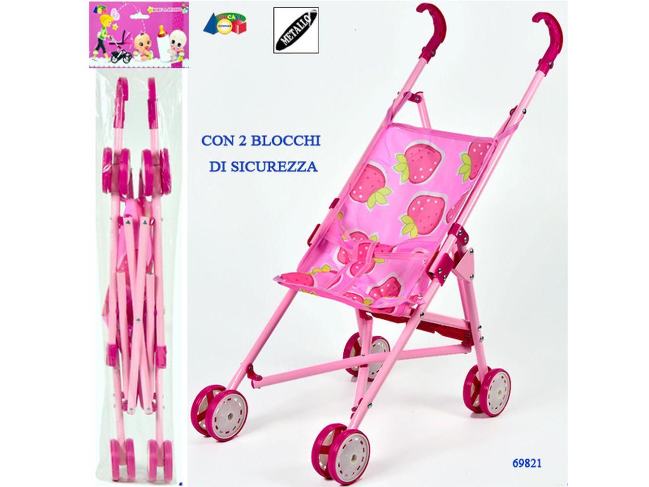 PASSEGGINO PIEGH.MET.IN BUSTA 69821 PASSEGGINO PIEGH.MET.IN BUSTA 69821