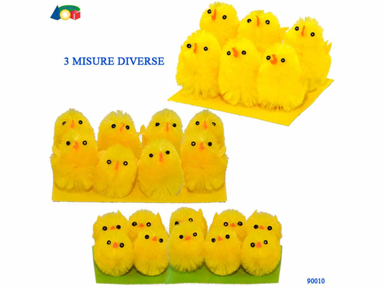 PULCINI 3 MISURE ASS.90010