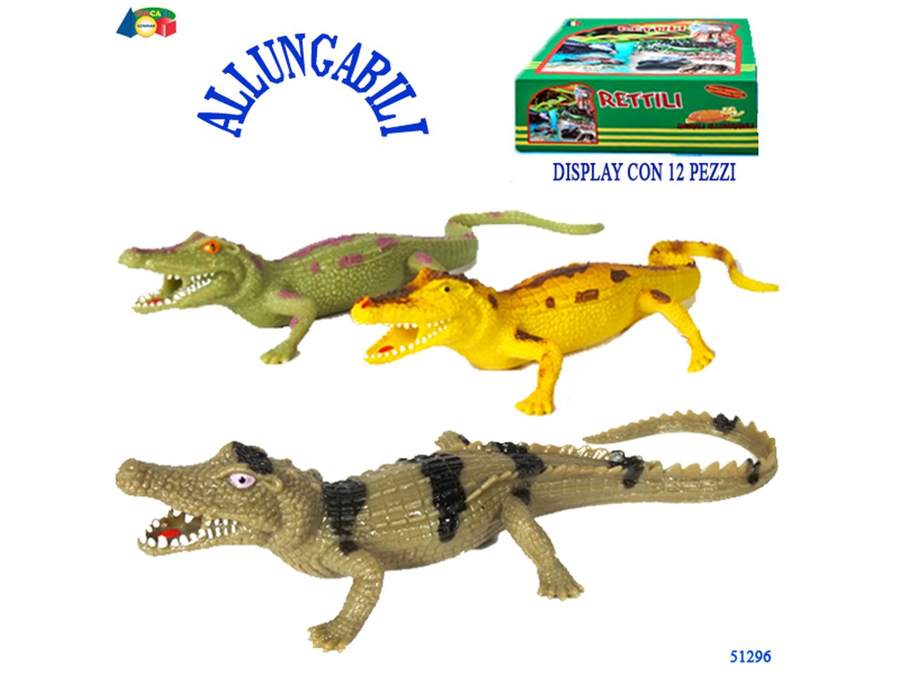 COCCODRILLO ALLUNGABILE 51296 COCCODRILLO ALLUNGABILE 51296