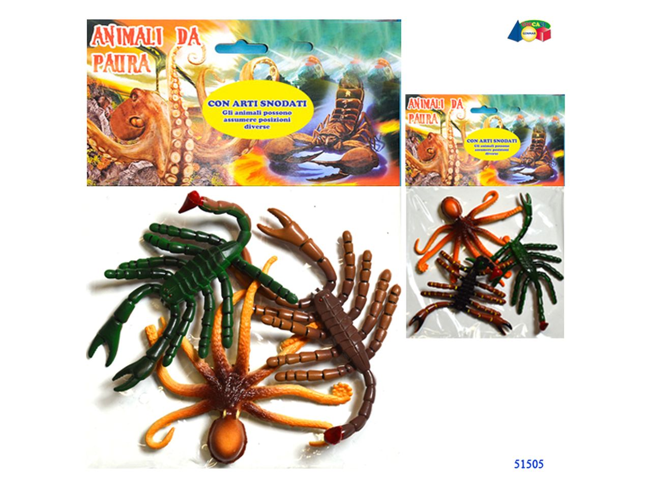 BUSTA ANIMALI DA PAURA 51505