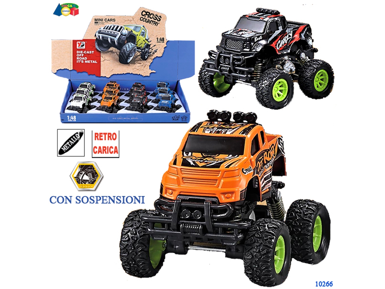 MONSTER RC IN METALLO 10266