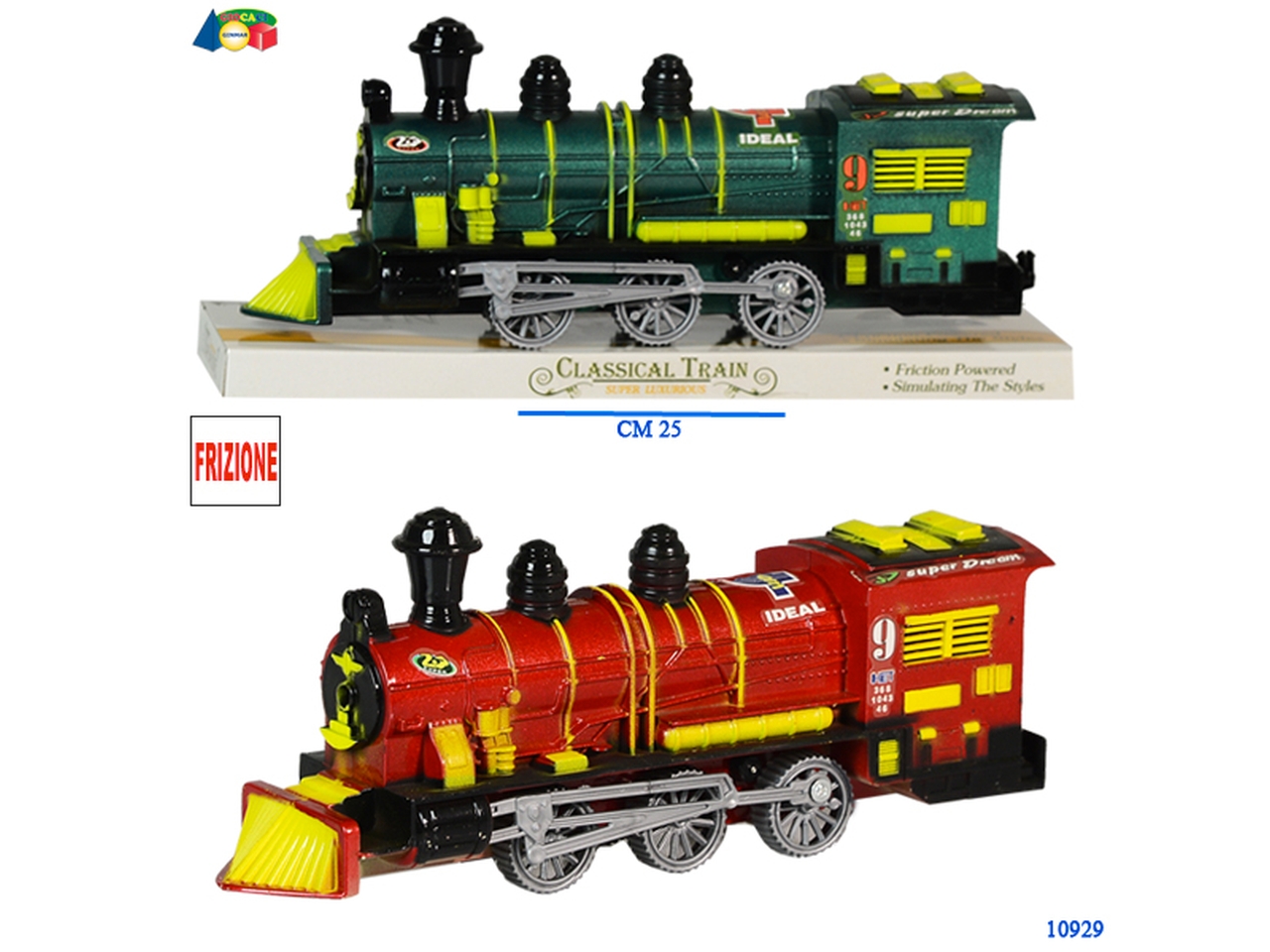 LOCOMOTIVA WESTERN A FRIZIONE 10929