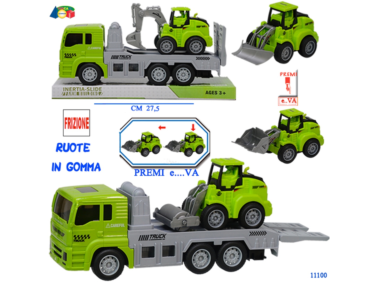 BISARCA A FRIZIONE CON RUSPA 11100 BISARCA A FRIZIONE CON RUSPA 11100