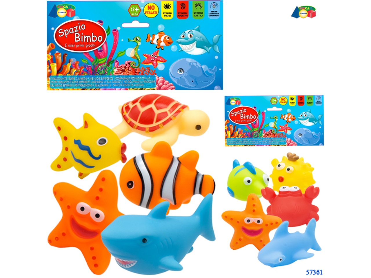 BUSTA PESCI SPAZIO BIMBO 57361