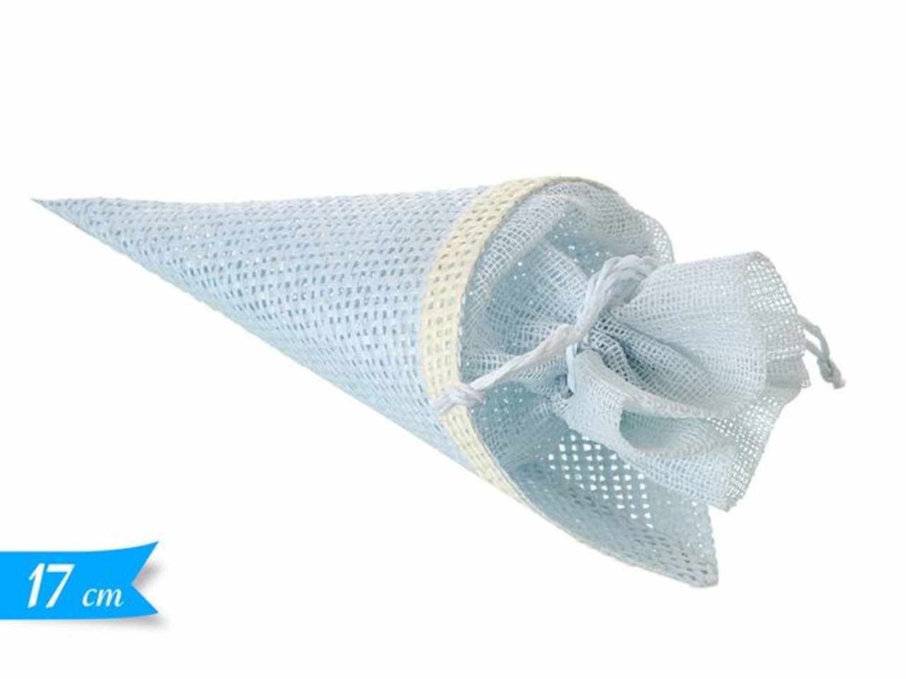 SACCHETTO CONO C/STRINGA AZZURRO 572237