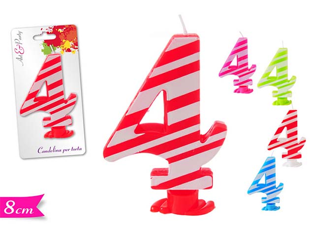 CANDELINA NUMERALE “4” 565264