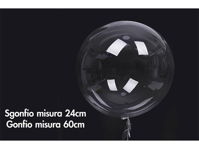 PALLONCINO TRASP.24cm 747020