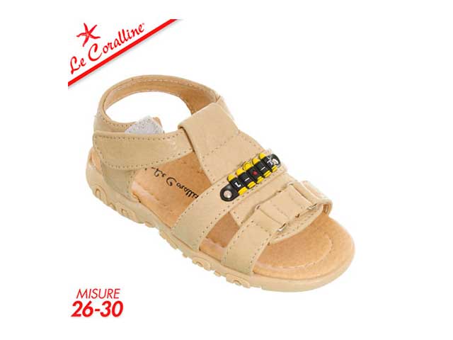 SANDALO BIMBO TG.26-30 BEIGE 307631