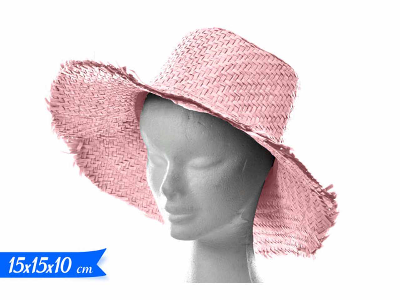 CAPPELLO PAGLIA 15x15x10CM  737393