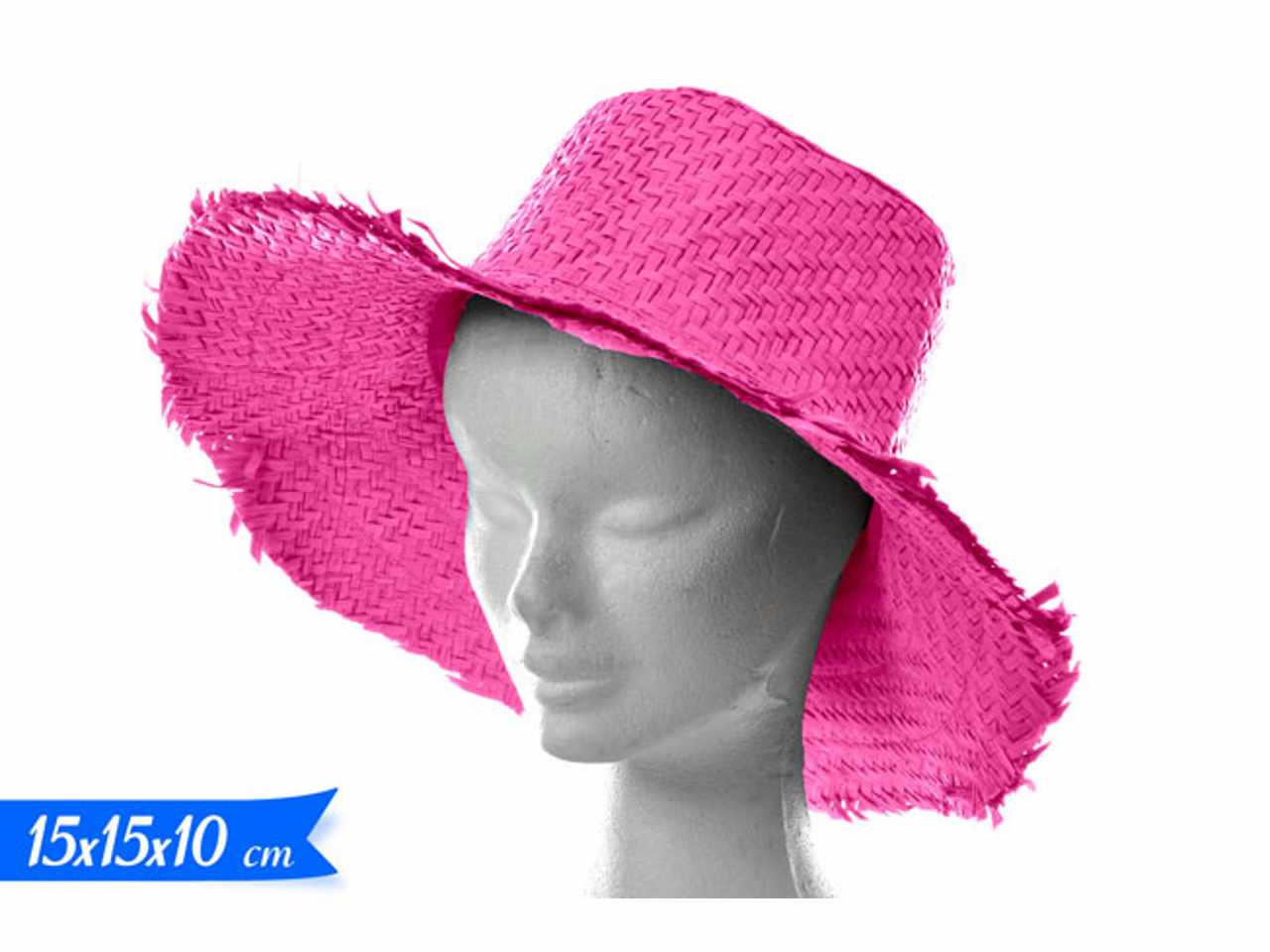 CAPPELLO PAGLIA 15x15x10CM  737391