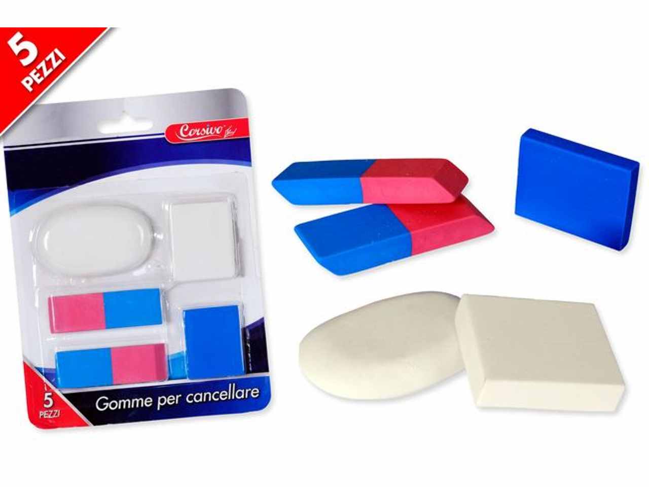 SET 5 GOMME ASSORTITE 748153