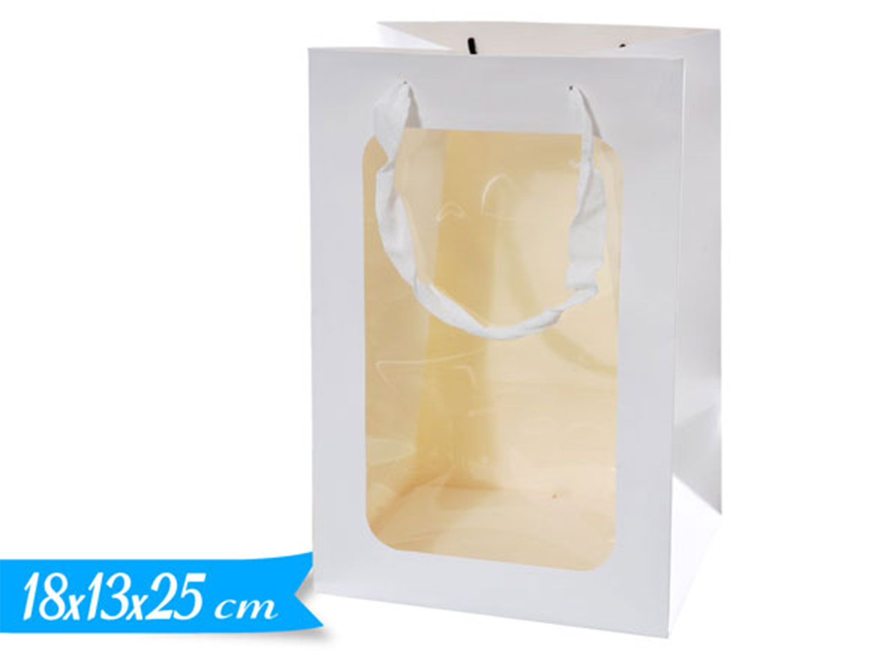 BUSTA MISURA 18X25X13CM BIANCA 445761 BUSTA MISURA 18X25X13CM BIANCA 445761