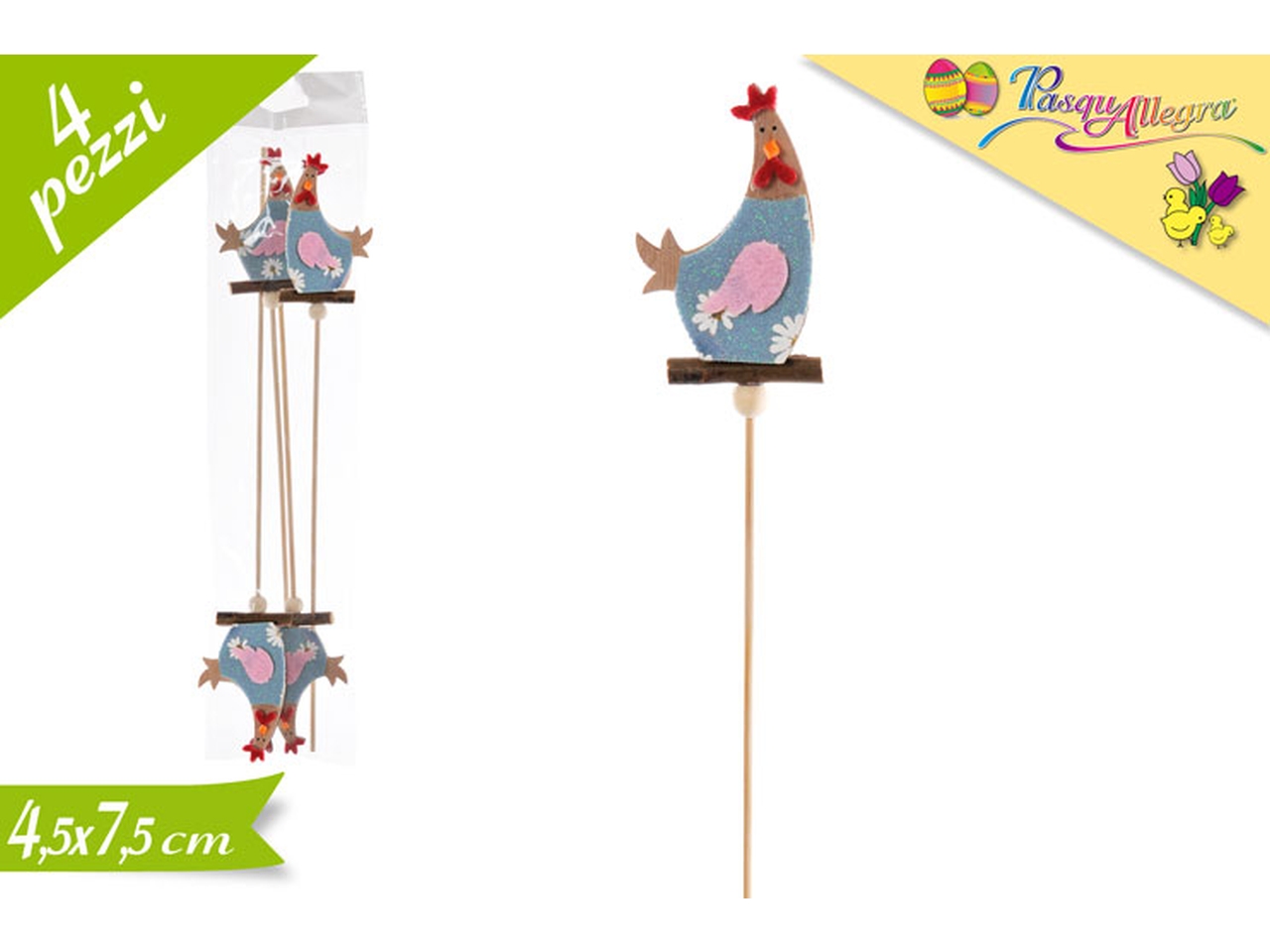 STECCHI DECORA. PASQUALI 4PZ 960 614820