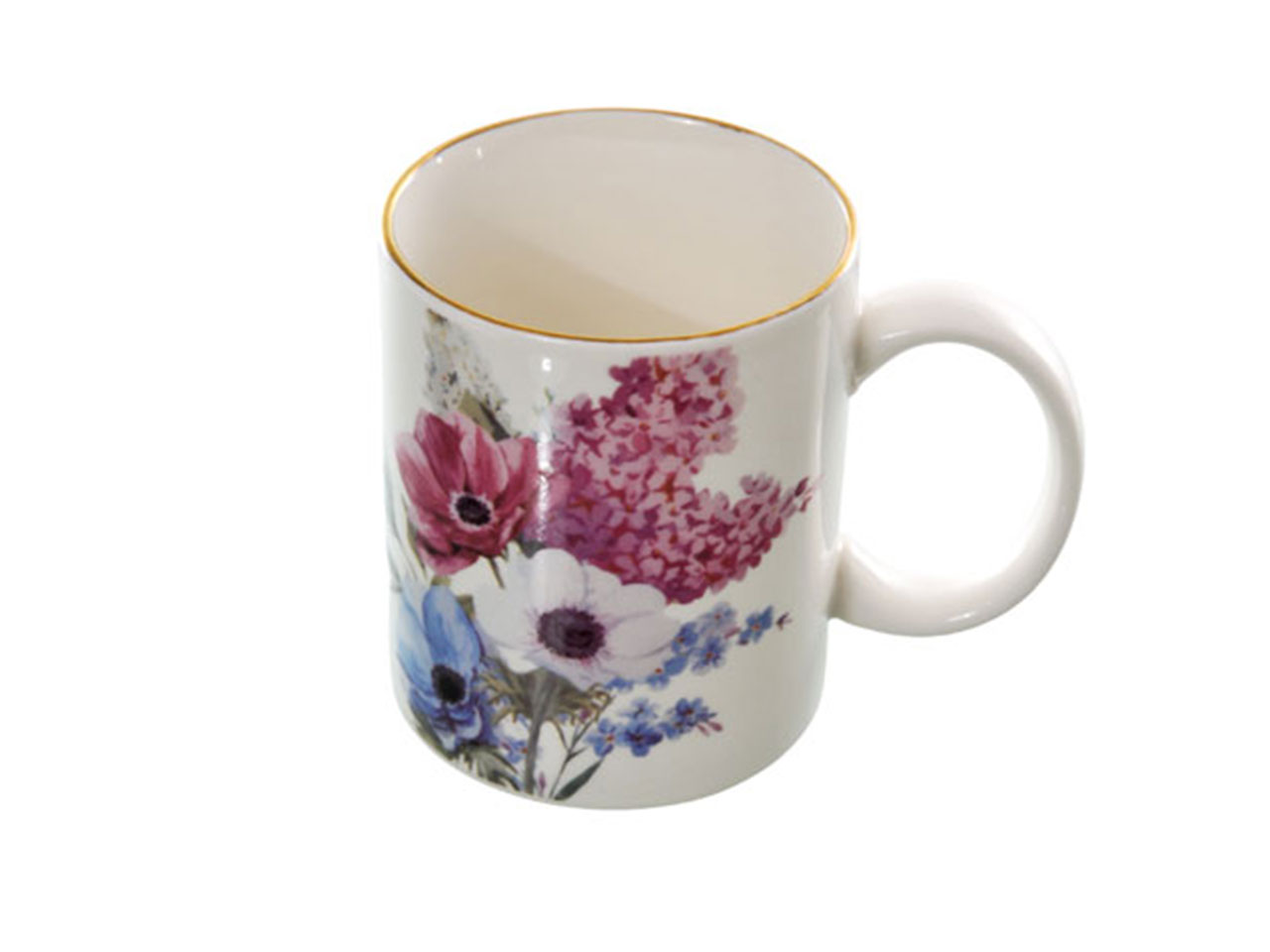 TAZZA CON DECORAZIONE FLOREALE 549916