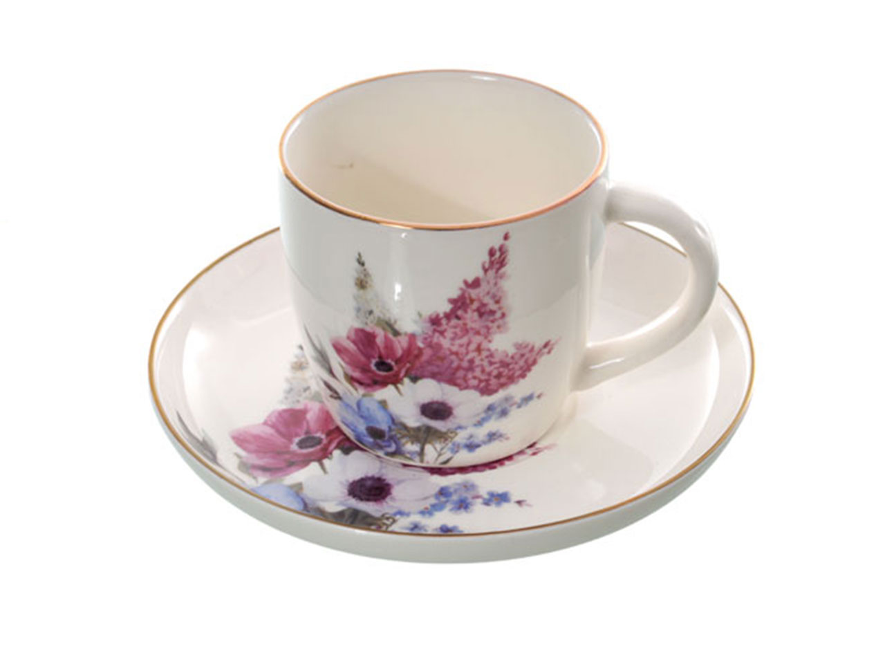 TAZZINA CON DECORAZIONE FLOREALE 549917 TAZZINA CON DECORAZIONE FLOREALE 549917