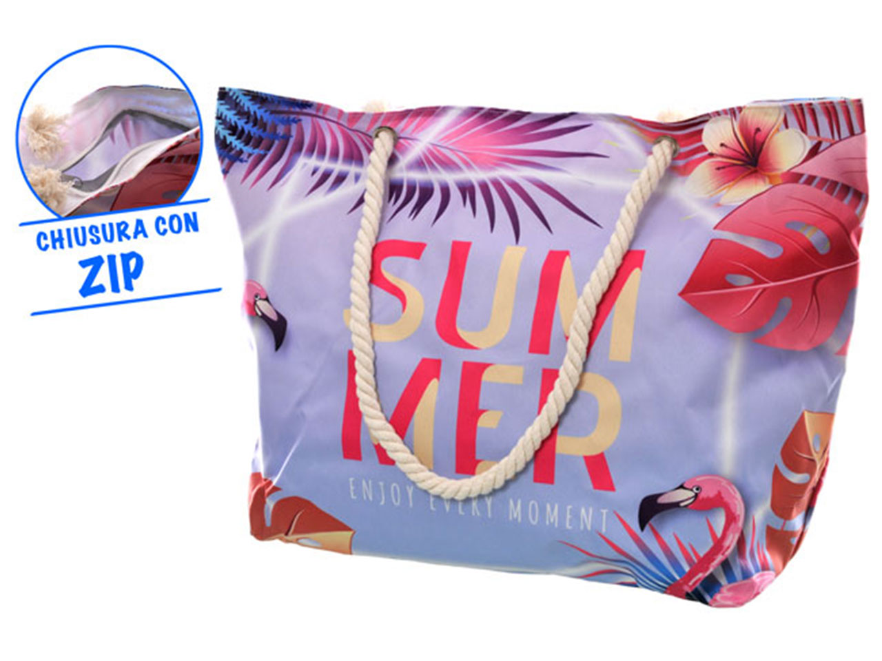 BORSA MARE FENICOTTERO 802448 BORSA MARE FENICOTTERO 802448