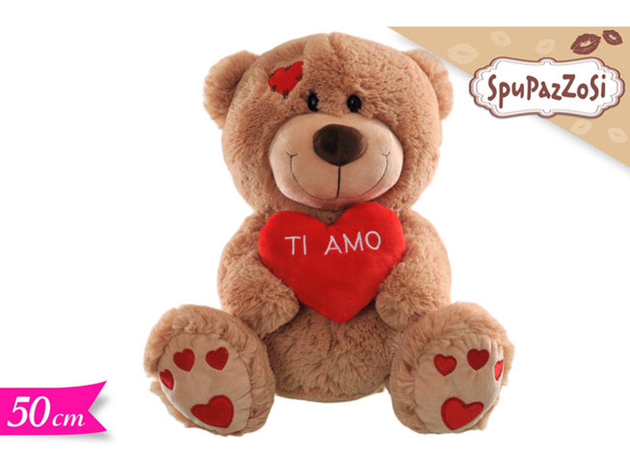 PELUCHE ORSO 50 CM TI AMO 548227B